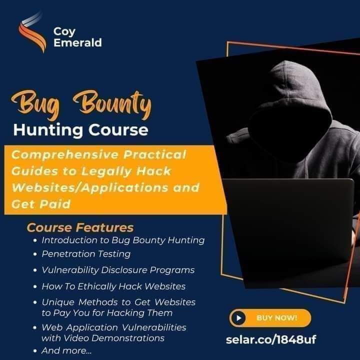 #BugBountyHunting skill is really in demand, and almost 80% or more  companies and organizations are willing to reward you in cash for ethically #hacking them. So if gaining this skill interests you, kindly send payment of N30,000 to 

Account Number: 2001518932

Bank Name: FCMB
