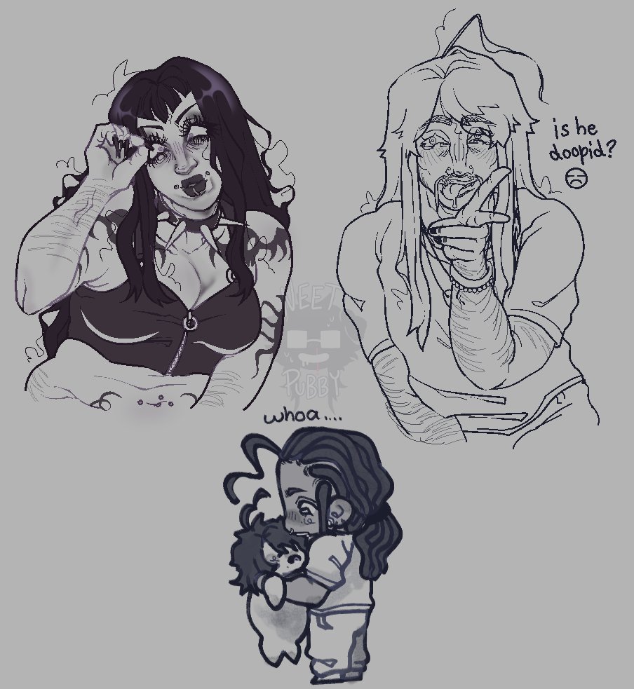 neetpubby's tweet photo. some doodlies #metalocalypse #dethklok #tokiwartooth #trindle muhahaha https://t.co/uFlbIs0pJR