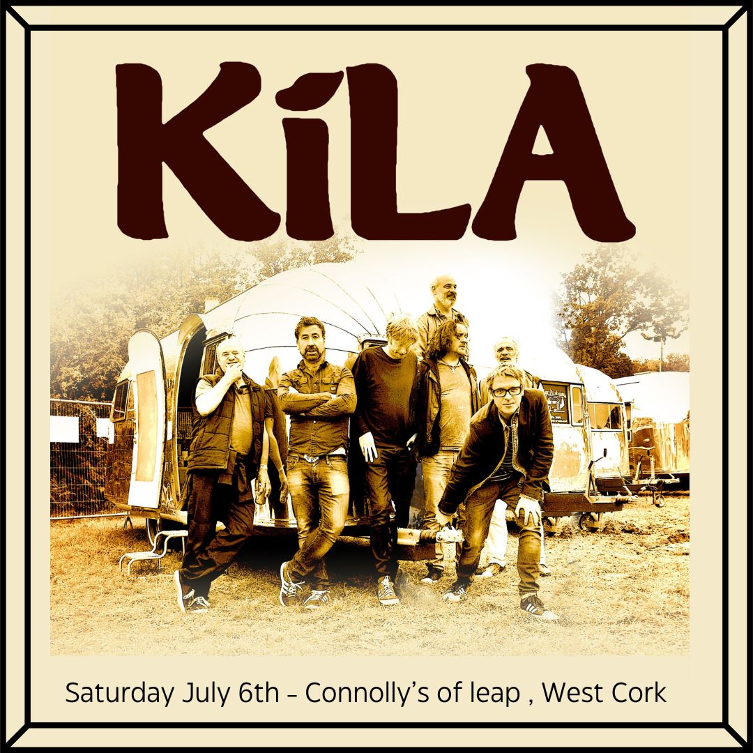 Connolly’s of Leap is thrilled to announce the return of the iconic Irish trad-fusion vanguards Kíla to our family-run venue in the wilds of West Cork this July Saturday, July 6th at 6 pm – tickets are €30 + BF and are on sale now.Tickets ➡️ connollysofleap.com/ticket/kila-ju…