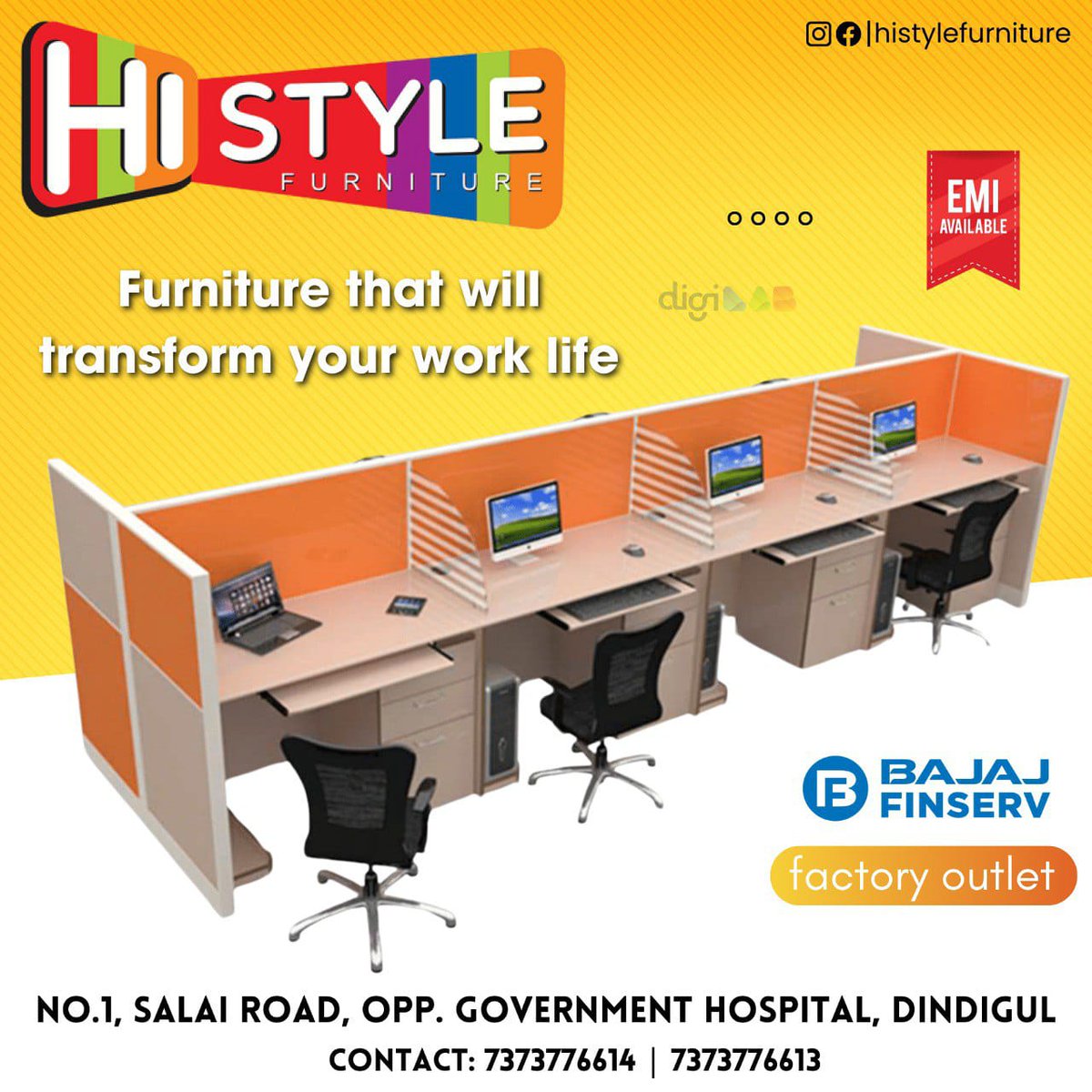 Furniture that will transform your work life
@histylefurnitures 

For enquiries
+91 73737 76614
+91 73737 76613
#kingcot #chritmas #sofa #furnitures #histyle #interordesign  #bookself #teatable #2seatersofa  #3seatersofa #tvcabinet #diningtable