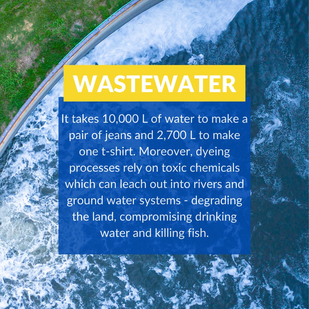 #FashionRevolutionWeek was created to honour lives lost in Bangladesh 2013 & advocate for a sustainable fashion industry. But it's not just people: nature's suffering too. Let's learn more 👇
#CleanCoasts #CircularEconomy #SlowFashion