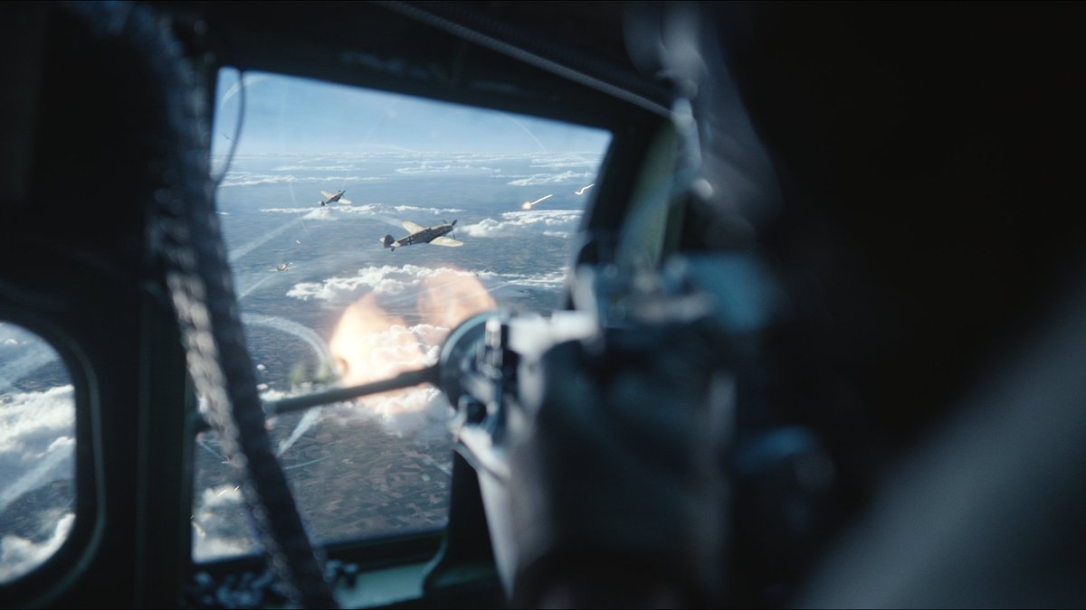 The soaring skies of #MastersoftheAir are home to a magnificent true story — and some breathtaking #VFX from our team! Uncover more about the 2,000 shots we contributed to bring the series' aerial action to life in this piece from @VFXSociety's #VFXVoice: bit.ly/3VVfLfi