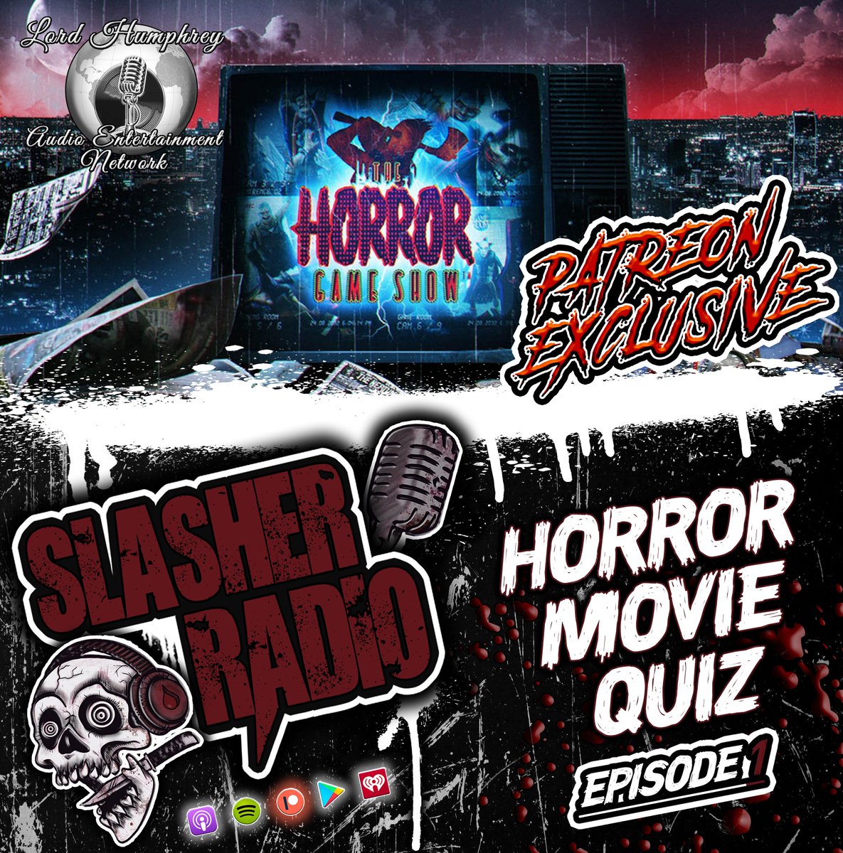 We're joined by @AlySurreal to take some #horror quizzes from @ProProfs and @BuzzFeed Head over to Patreon.com/SlasherRadio for this & more exclusive horror/comedy content! (Also wish @AlySurreal happy birthday!🥳🎂 )