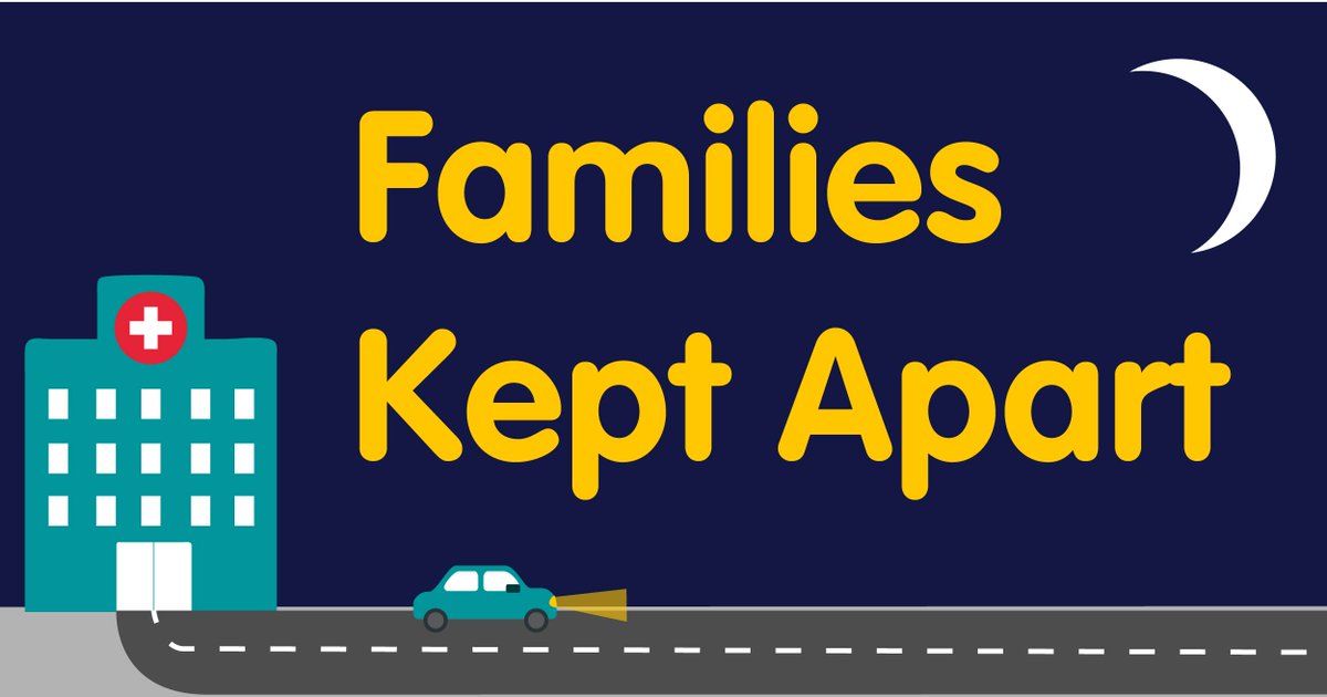 Today we’ve published new research showing that most parents in England must leave their babies overnight as neonatal units don’t routinely provide beds where parents can sleep or rest. Read our latest findings here: tinyurl.com/FamiliesKeptAp… #FamilesKeptApart