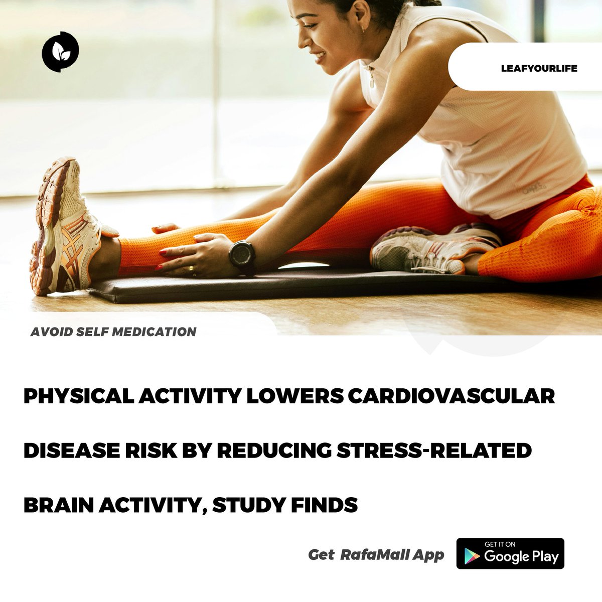 Physical activity was roughly twice as effective in lowering cardiovascular disease risk among those with depression.

Read More Here 👇🏿👇🏿👇🏿
rafamall.com/physical-activ…
#physicalactivity 
#StressManagement