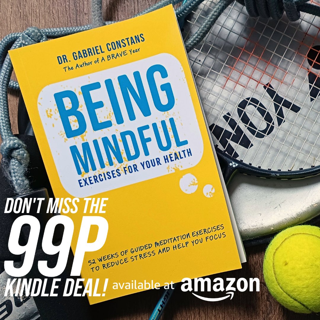Catch the #Kindle #Deal on Being Mindful by Dr Gabriel Constans, running now on #Amazon.com
#Mindfulness #Meditation #guidedmeditation #wellbeing #mentalhealth #stress #relief