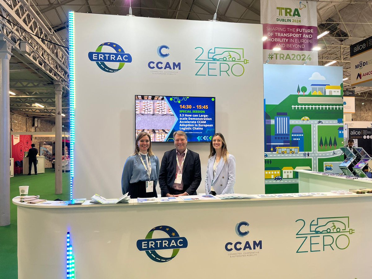 Our member, #ALICE, hosts a How-To special session on Large-scale demonstrations accelerating #CCAM adoption in the #logistics sector. Our vice chairman, Hamid Zarghampour <a href="/Trafikverket/">Trafikverket</a>, will be among the speakers @ 14:30 (IST).
#TRA2024