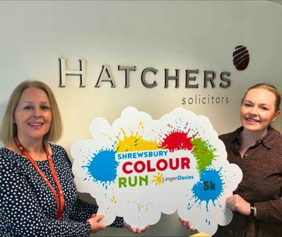 We were delighted to welcome Lizzy Ellis to our offices to commemorate the upcoming Shrewsbury Colour Run, hosted by @LingenDavies Cancer Fund! 🌈✨

We'll be proudly sponsoring the event on 4th May – click here for details: lingendavies.co.uk/news-events/ev…