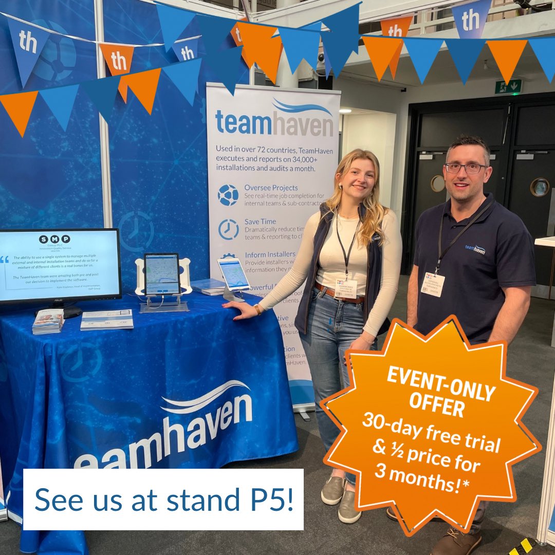 teamhaven's tweet photo. Looking forward to meeting everyone at the @VMDisplayShow today! 🌟 Come and see Stephen, Georgie and Tamas at stand P5 in the POPAI zone for an exclusive event-only offer, live demos, target shooting game and more!

#vmds2024 #POPAIzone https://t.co/CoUMGa9YzG