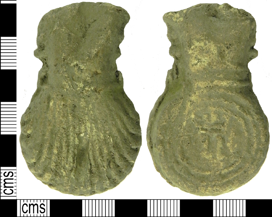 In 1986 Michael Mitchiner went out on something of a limb, attributing a late medieval ampulla design to Doncaster - given a single find there. But, since then, three more ampullae with a crowned 'u' have been recorded by @findsorguk, two from Doncaster. #FindsFriday #MedRit