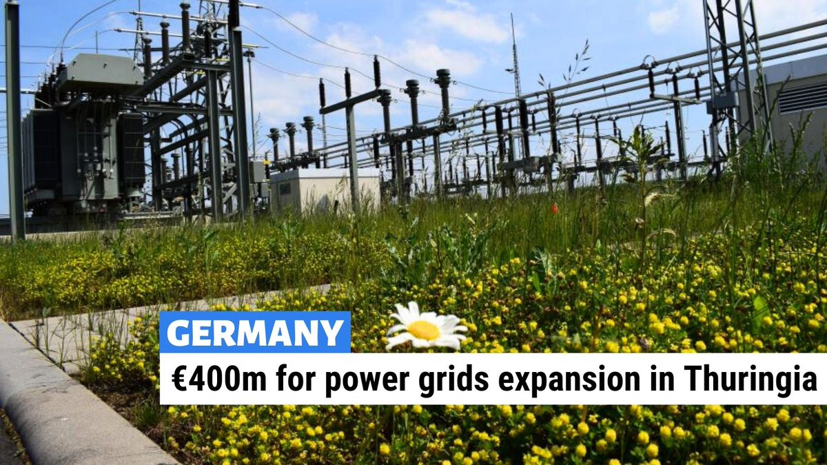Modern power grids are key to building a sustainable energy supply for people & businesses. A new €400m loan to @TEAG_info will expand municipal power grids in Thuringia 🇩🇪 in rural areas, so that wind & solar energy can be better distributed.👉bit.ly/3Q2N6Bc