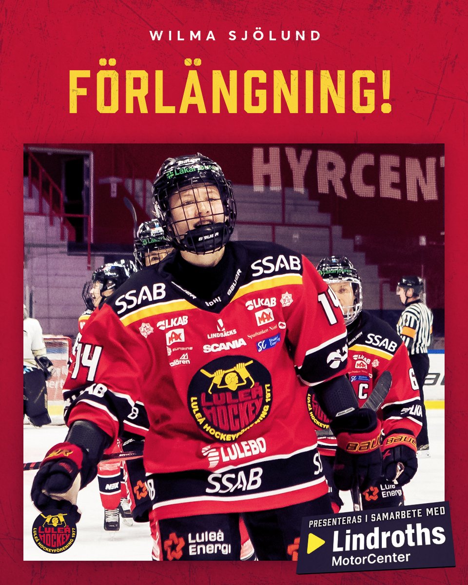 Nu är det klart att Wilma Sjölund förlängt sitt avtal med Luleå Hockey/MSSK för den kommande säsongen och att hennes utveckling fortsätter i Norrbotten. luleahockey.se/article/209asc…