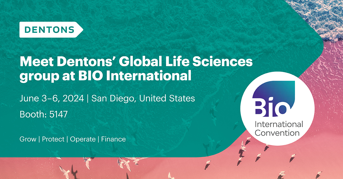 Are you planning to attend this year’s BIO International? Meet our Life Sciences team who will be on-site and ready to discuss market trends, opportunities and challenges dentons.com/en/about-dento… #BIO2024