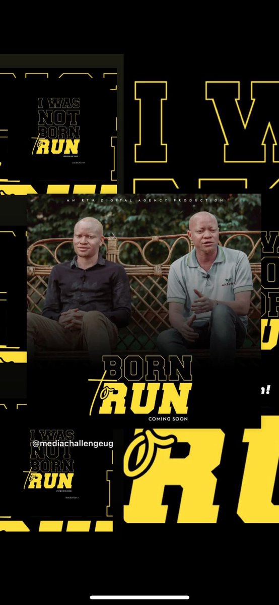 Our documentary 'Born to Run' has released its trailer! 🎬 Have you seen it yet? 👀 Tap here to watch 👇 🔗 youtu.be/nJ_ka9tSZLY?fe… #lovehasnocolour #Documentary #uganda #youtubetrailer