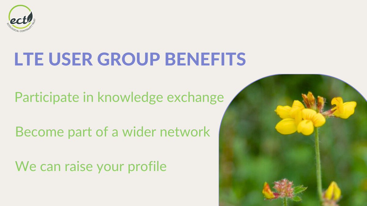 Why not join our #LTE user group? By doing so, you will receive our #newsletter & you have the chance to submit your news on your #LTE sites. To find out more & register, see bit.ly/ECTUserG #ClimateChange