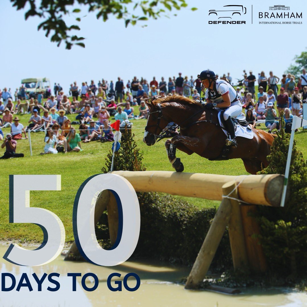 𝟓𝟎 𝐭𝐢𝐥𝐥 𝐰𝐞’𝐫𝐞 𝟓𝟎!! 🥳🤩

🐴 4* international eventing 
🎩 Dressage demos
🌯 Delicious food and drinks
🦋 Hobby horse and kids area
🐾Kirkbourne Spaniels Demos
🛍️ Shopping for everyone
🐎 A huge variety of Arena classes 

Join us
📆 6th - 9th June 2024