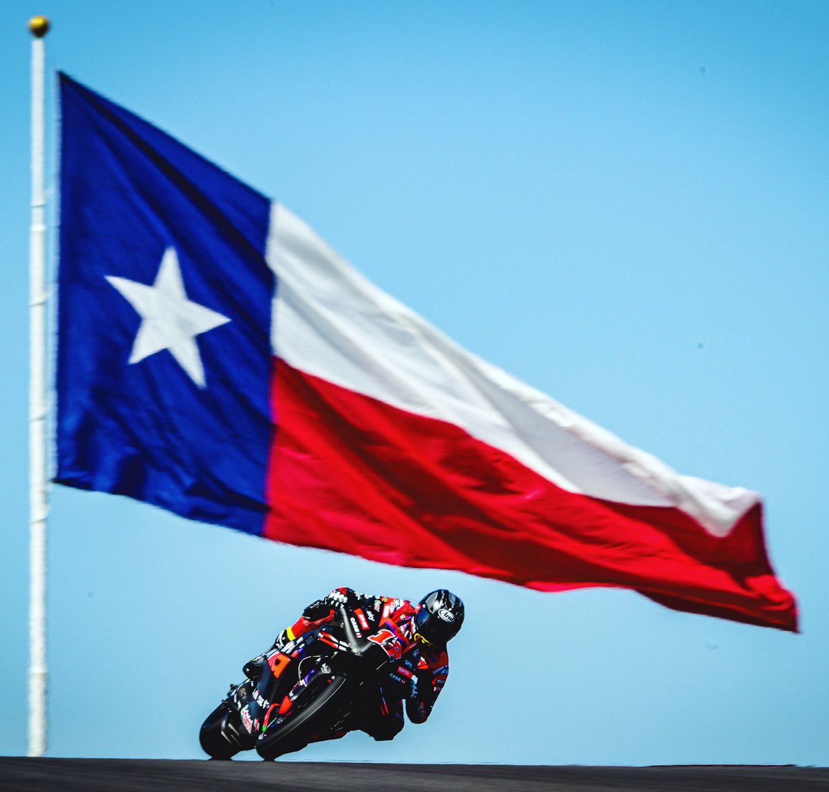 Maverick Vinales celebrates after winning the Tissot Sprint race at the AmericanGP and then won the main MotoGP race. Great to see! #americangp #cota