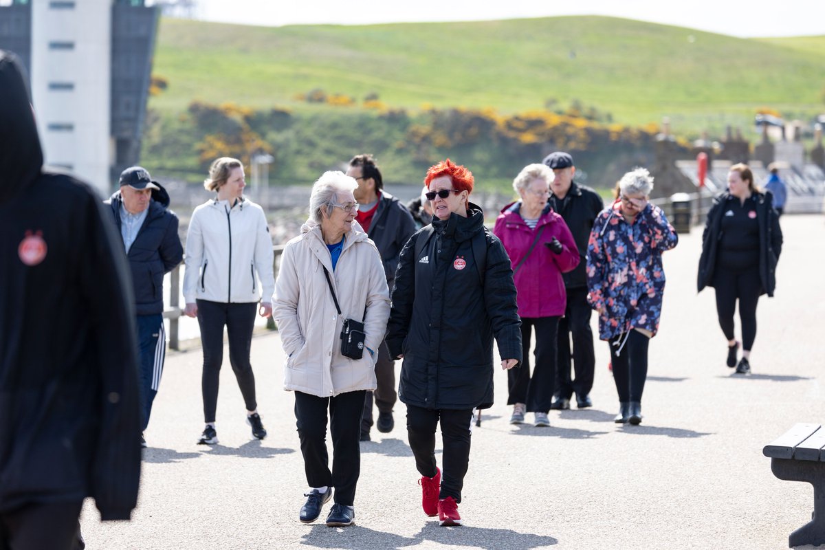 We offer a number of inclusive active ageing programmes including our Health Walks 🔴 Every Tuesday our Health Walks focus on tackling social isolation within the active ageing community. To view our upcoming active ageing sessions // bit.ly/3Tm5cQy #MoreThanFootball