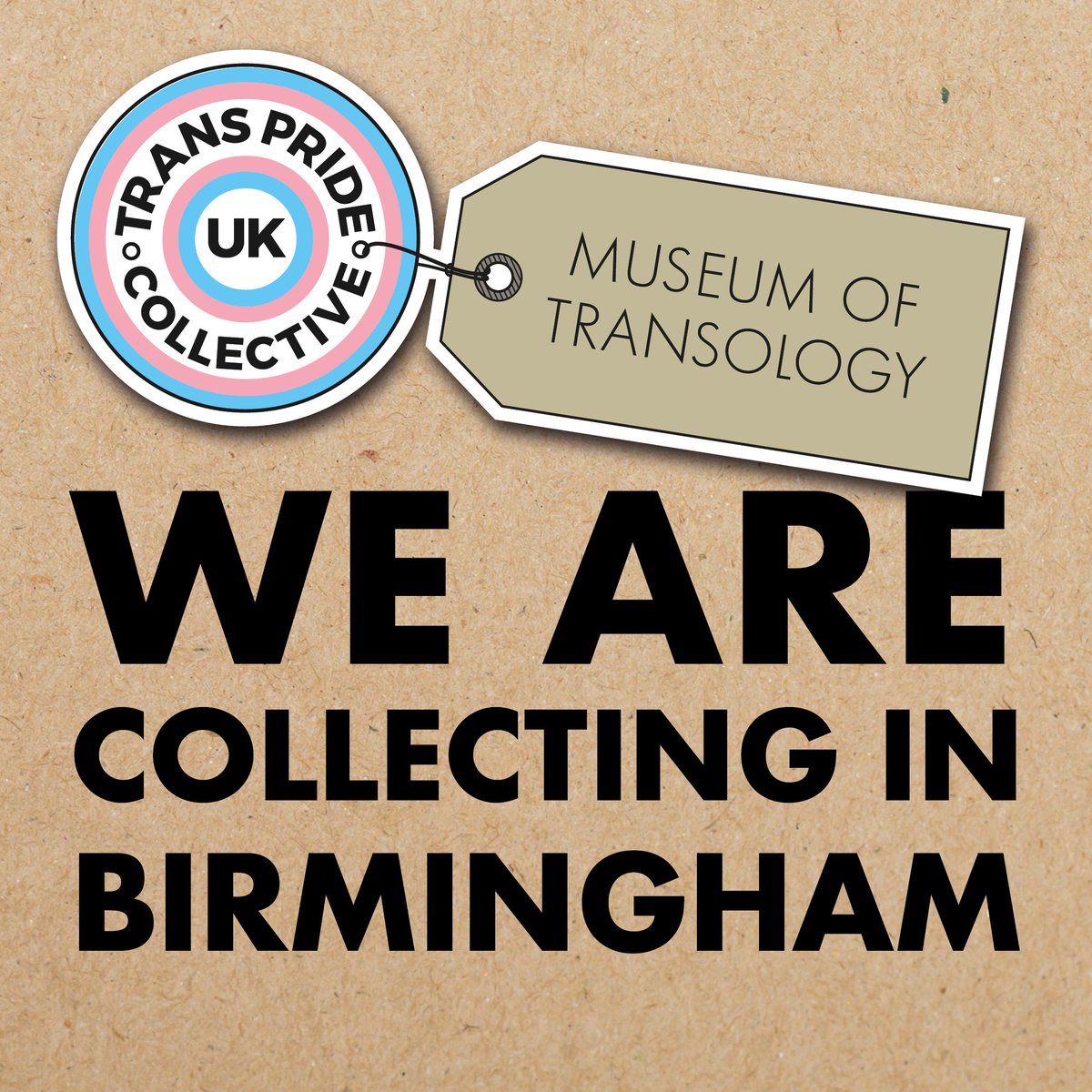 The Museum of Transology is collaborating with Trans Pride UK to build local trans collections. @MoTransology will be in Birmingham Sat 20th April. If you have an object that helps to tell your story, please come along and share. Venue @BMTMCC 12 – 3pm. birminghammuseums.org.uk/events/nationa…