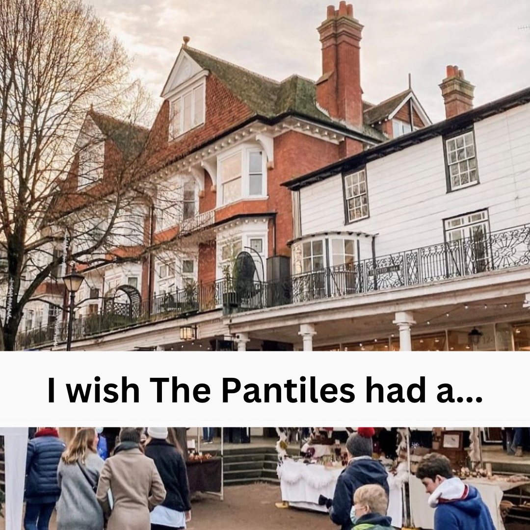 We love hearing your feedback! What would you like to see on The Pantiles? A particular restaurant, a particular shop, a particular event? 

#ThePantiles #TunbridgeWells