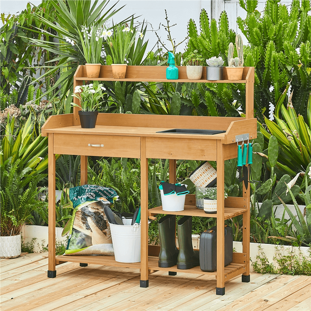 Gardening is always my type of meditation that bring me calm, peace and joy.
📷: @cottageonwynn
🔗: amazon.com/gp/product/B07…

#Yaheetech #myyaheetech #yaheetechfurniture #pottingtable #pottingbench #gardening #gardensupplies  #amazonfinds #amazonhotdeal #garden #backyard