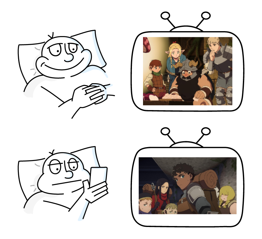 My experience watching Dungeon Meshi / Delicious in Dungeon