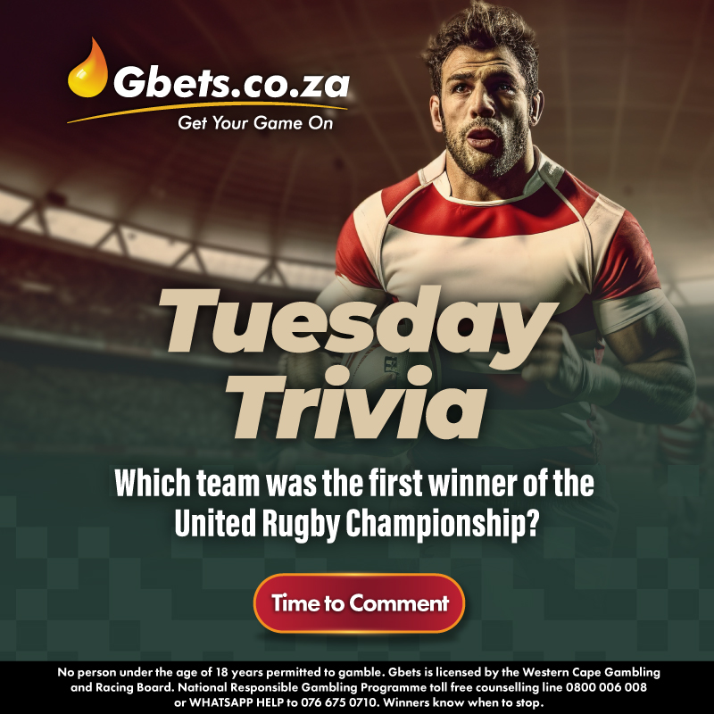 Since its initial season in 2021, the URC  has proven to be a big hit with SA, Irish, Welsh , Scottish and Italian rugby fans. 

Do you remember which team was the inaugural winner of the URC?

Share like and comment with your answer!

#Gbets #GbetsRocks