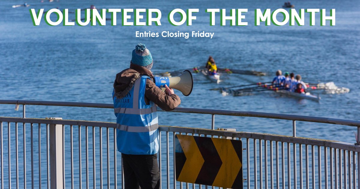 🌟Volunteer of the Month🌟 Entries close Friday for Aprils Volunteer of the Month nominations. Recognise your club volunteers here: rowingireland.ie/april-voluntee… #WeAreRowingIreland #GreenBlades