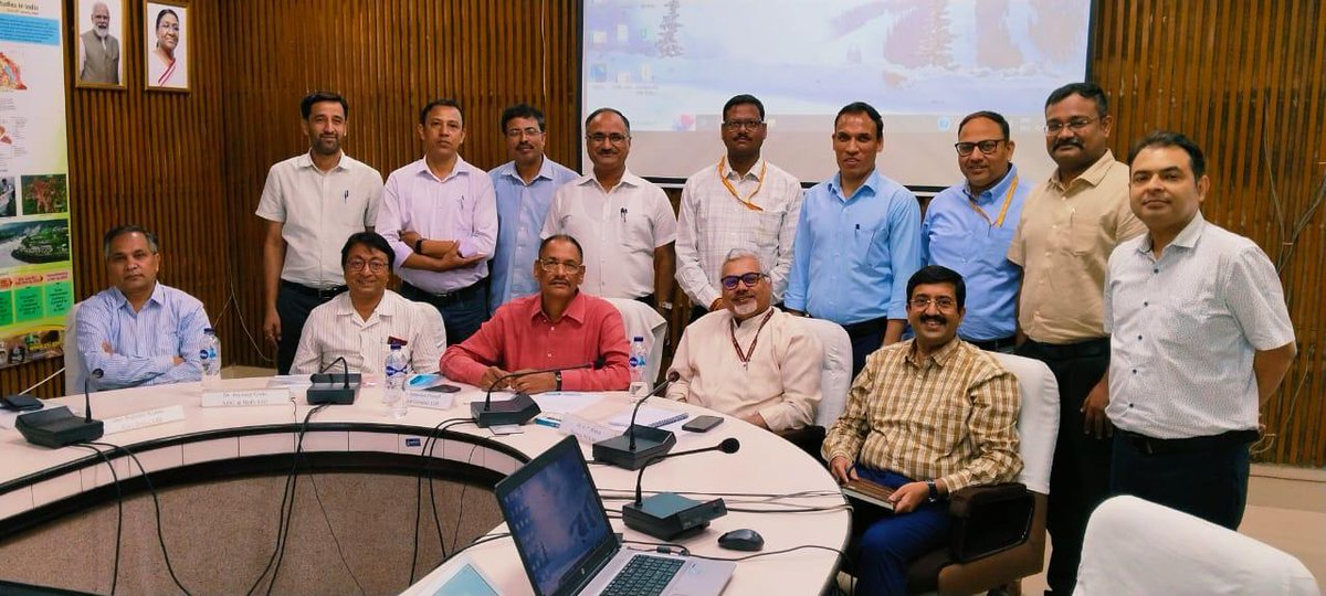 A meeting was held between GSI (MoM) and NCS (MoES) on 15 April 2024 at Kolkata and successfully decided to add the entire Seismo-Geodetic Stations (10 +34) of GSI into the National Seismo-Geodetic Network of the country! @KirenRijiju @Dr_Mishra1966 @moesgoi @Ravi_MoES @IndiaDST…