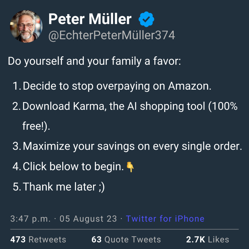 karma_shopping's tweet photo. Amazon has Millions of Prime subscribers - but few know about this savings hack.