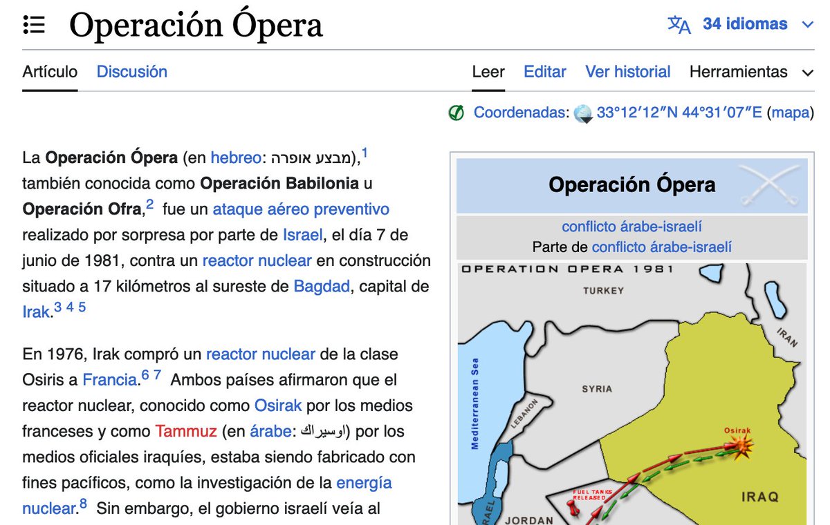 Davidsegarra's tweet photo. @RieraQuer67580 @celito_jones @Miquel_R Sólo hay que abrir los libros de historia o los periódicos. Es problemático dialogar cuando se niegan hechos que NADIE rebate. Israel bombardeó Túnez en 1985 e Iraq en 1981, armó y asesoró a Turquía y Azerbayán en sus ataques a Kurdistán en los 90 y a Armenia hoy en día. Bon dia. https://t.co/cDUaZAChKz