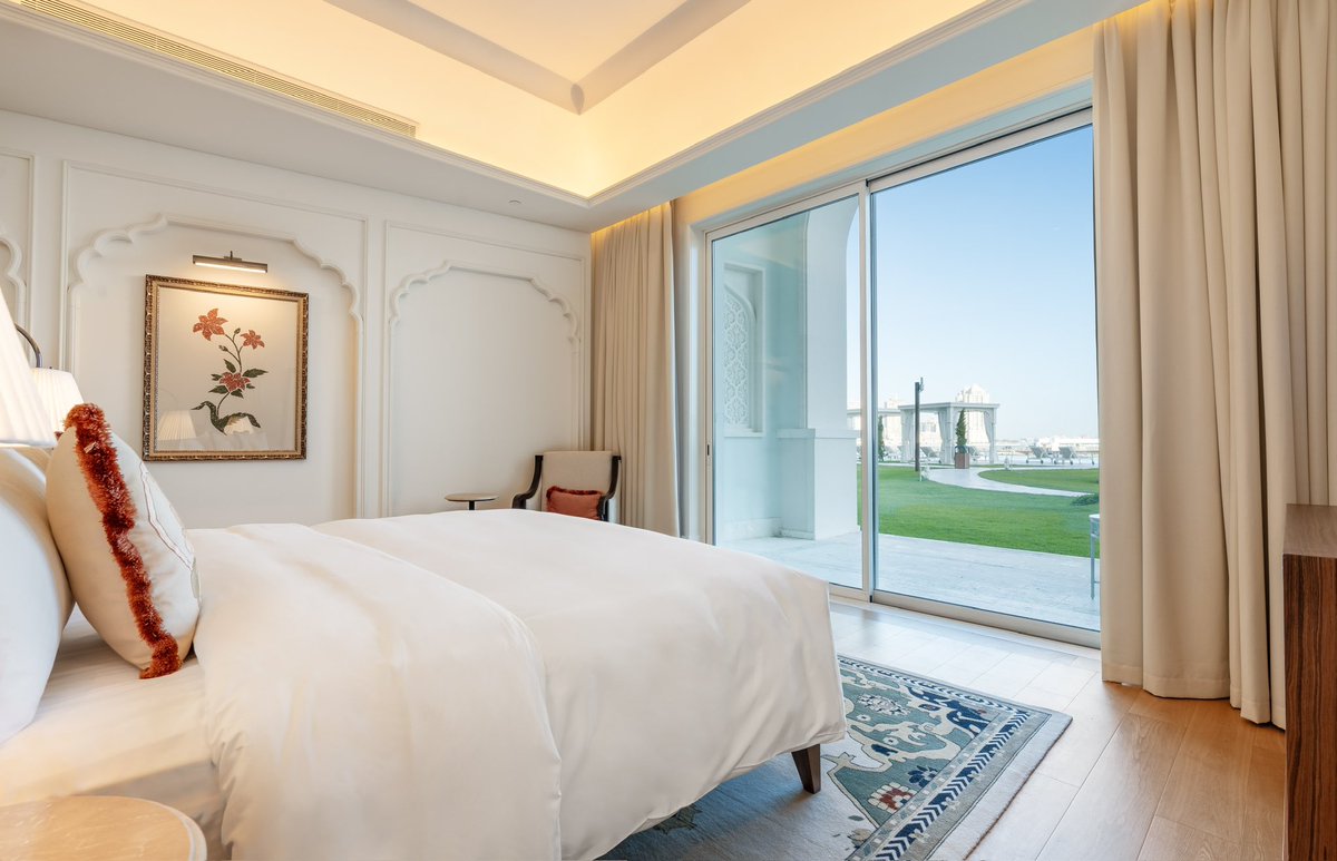 A charming patio awaits you in every room situated on the ground floor. 

#TheChediKatara#GHM#GuestRoom