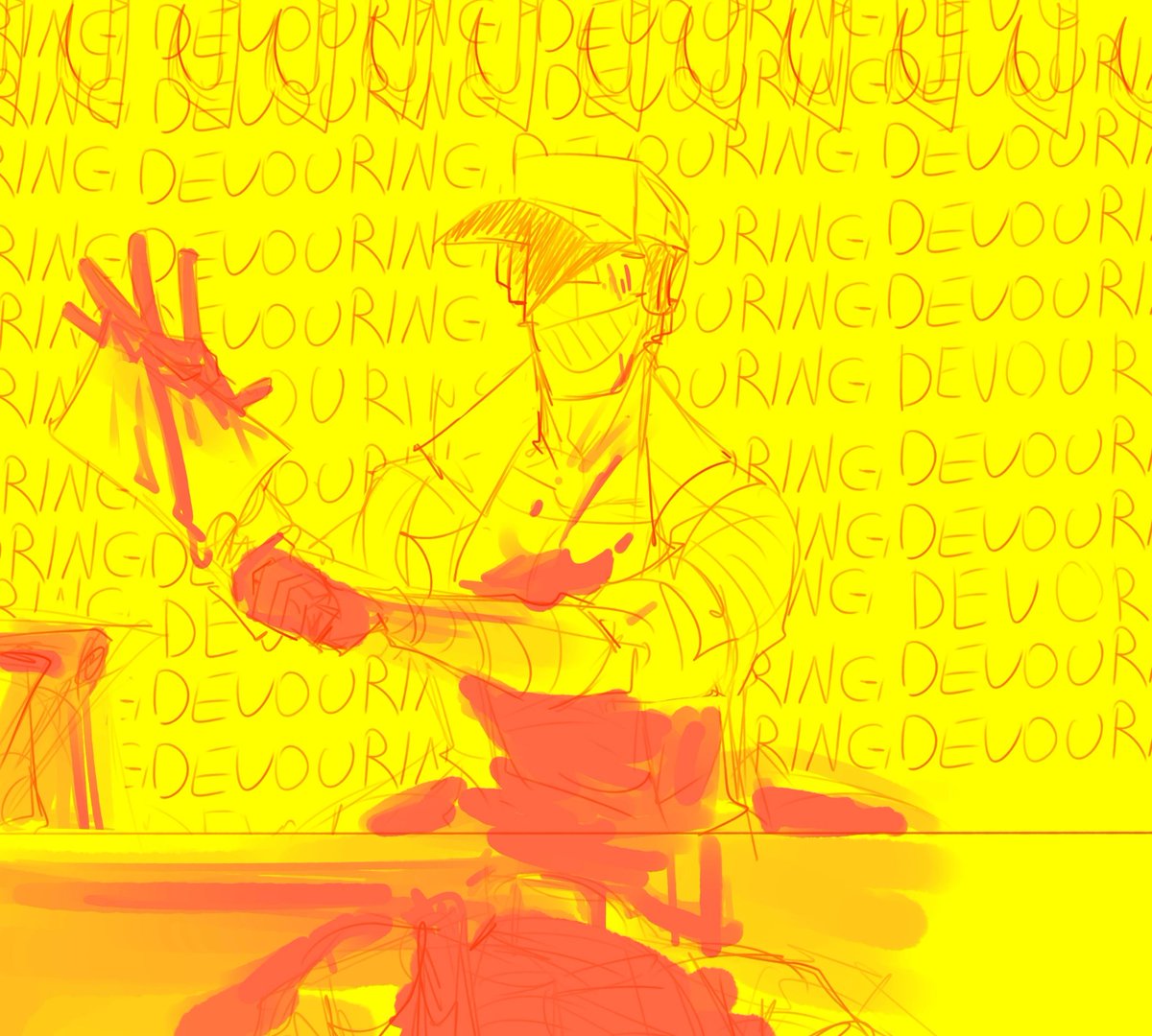 11agonist's tweet photo. Cannibalism 🍽

#madnesscombat 
#madnesscombatfanart https://t.co/zxO5eXadDD