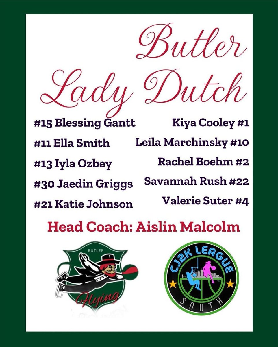 CJ2KLeague's tweet photo. Meet our Lady franchises of the CJ2K 2024 South. #CJ2KSouth24 #CollierPark https://t.co/XA7e3lwOTV