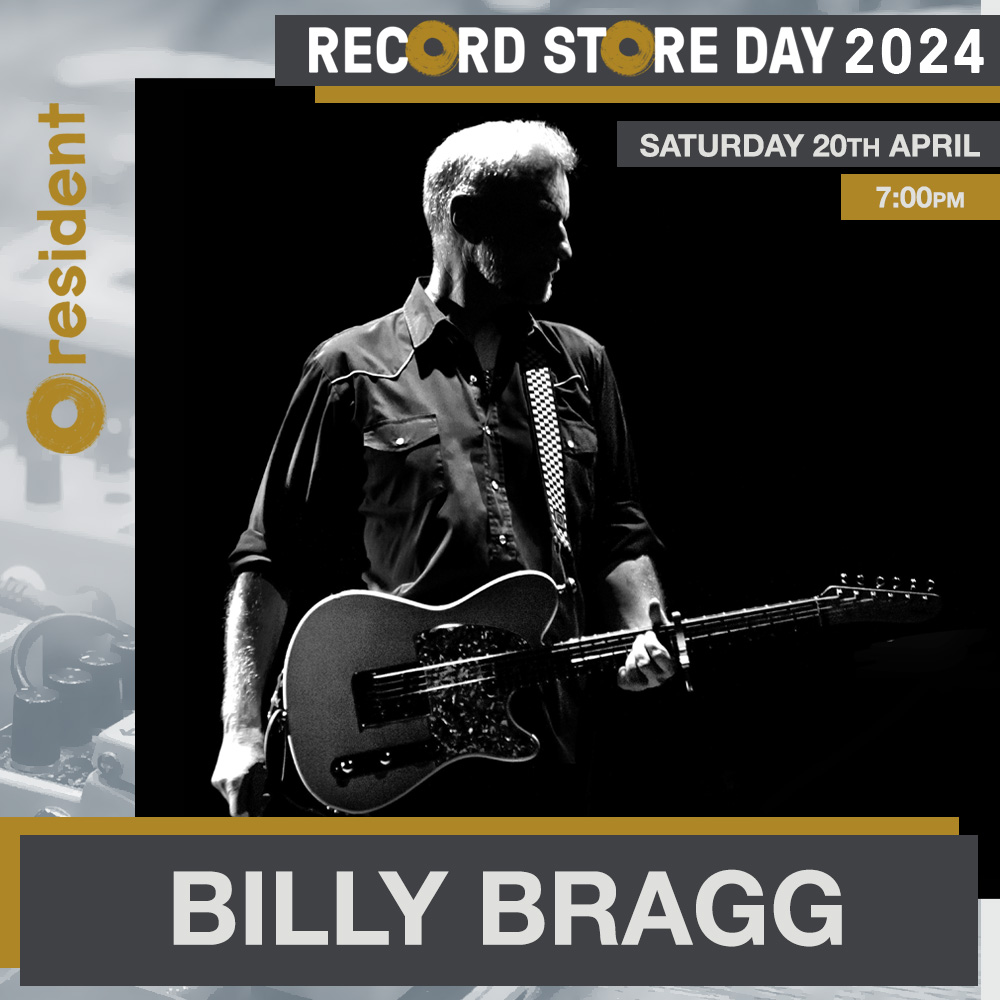 RSD is just a few days away & we're still wrapping our heads around the fact that @billybragg himself is paying us a visit! ‼️ Please read the below info if you're planning on coming along to see him... ‼️ 👇 Due to expected demand, we will be prioritising entry for the Billy…