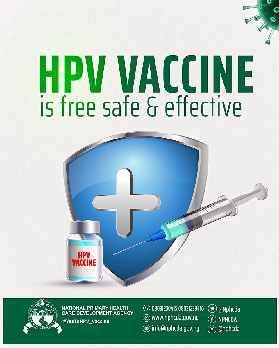 Fact Check: The HPV vaccine is safe free and effective. Don't let myths hold you back from protecting yourself or your loved ones from preventable cancers. #HPVVaccineNaija