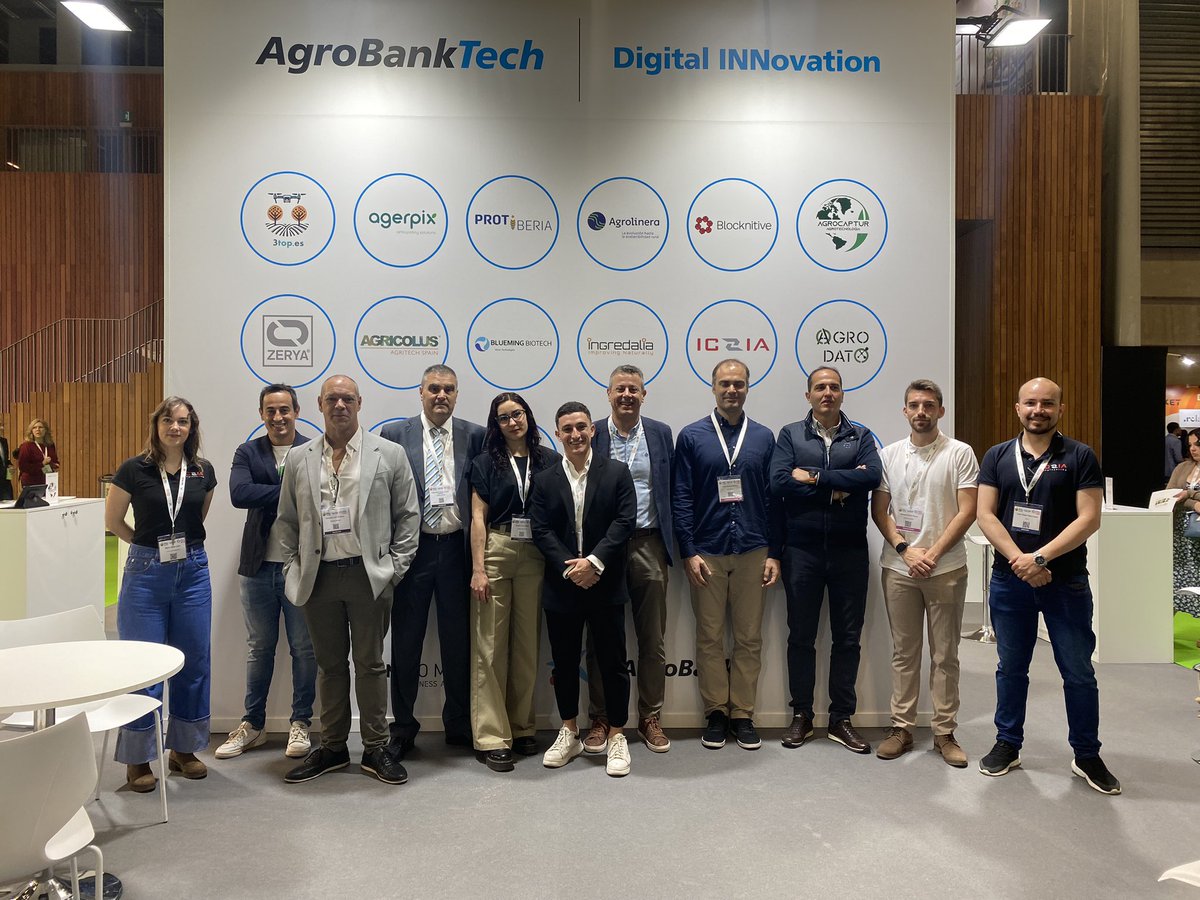 Inn_Somnia's tweet photo. Nuestras startups ya están en el Stand 1D401, de @expofoodtech. Hoy 13 hacen sus pitches en el Auditorio de 12:30-14h @ingredalia, #lucasbiotech, @vinok_es, @protiberia, @blocknitive, #iczia, #agrocaptur, #neboda, @zeryaspain, #3top, #agrolinera, @agricolus_es, y @Bio2C https://t.co/CRSez7X7h6