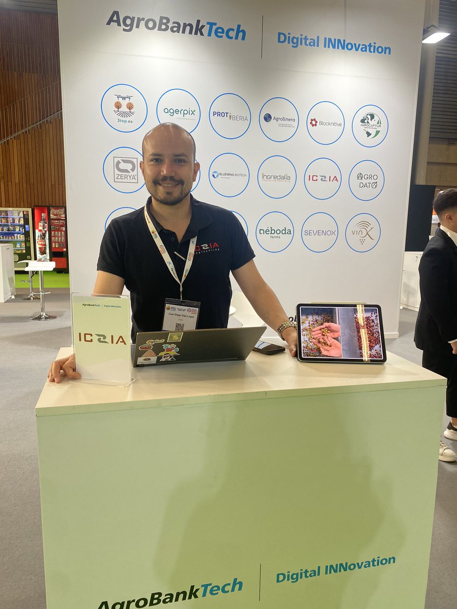 Inn_Somnia's tweet photo. Nuestras startups ya están en el Stand 1D401, de @expofoodtech. Hoy 13 hacen sus pitches en el Auditorio de 12:30-14h @ingredalia, #lucasbiotech, @vinok_es, @protiberia, @blocknitive, #iczia, #agrocaptur, #neboda, @zeryaspain, #3top, #agrolinera, @agricolus_es, y @Bio2C https://t.co/CRSez7X7h6