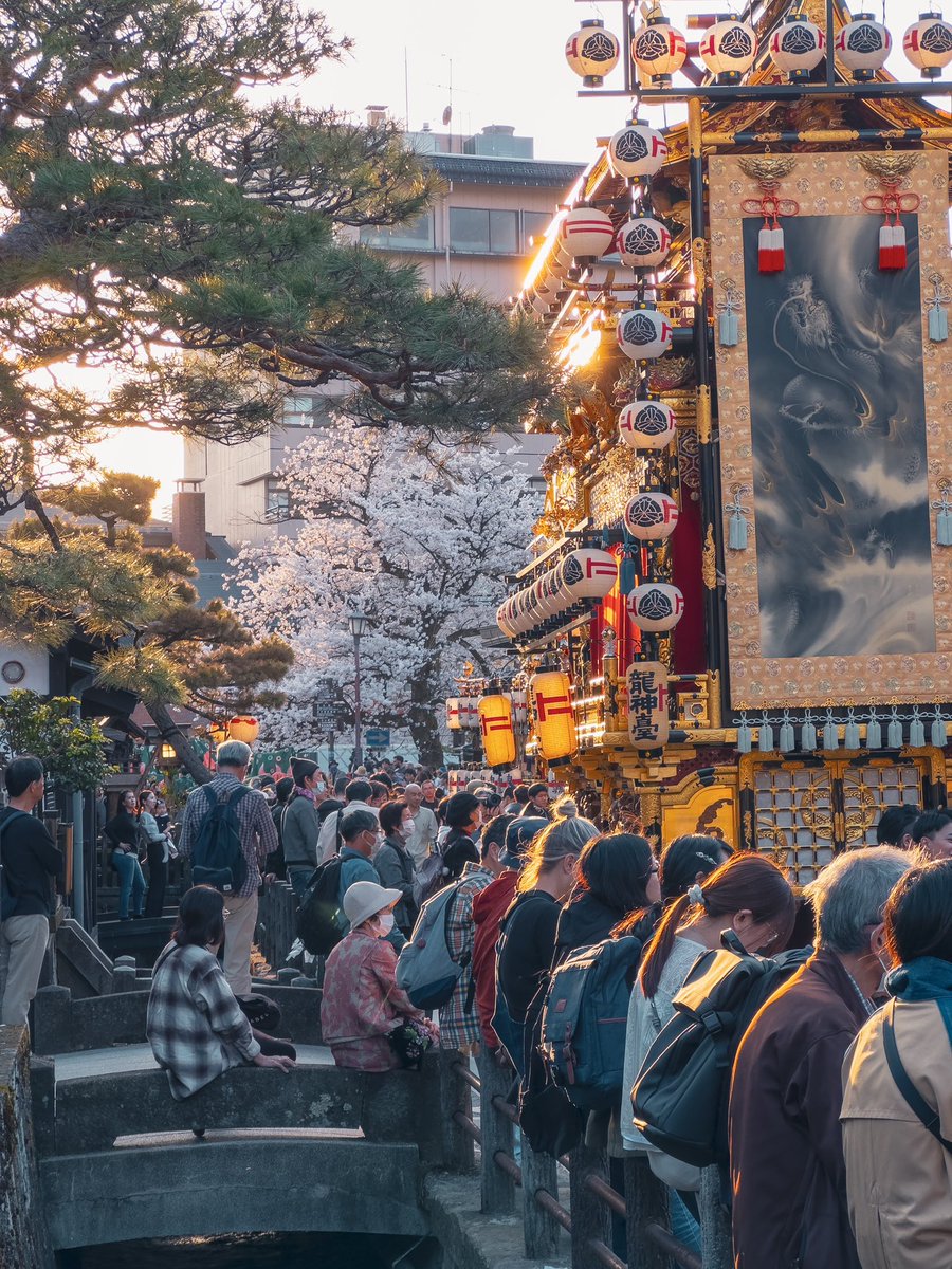 宵の始まり/ 高山祭り🚶‍♂️