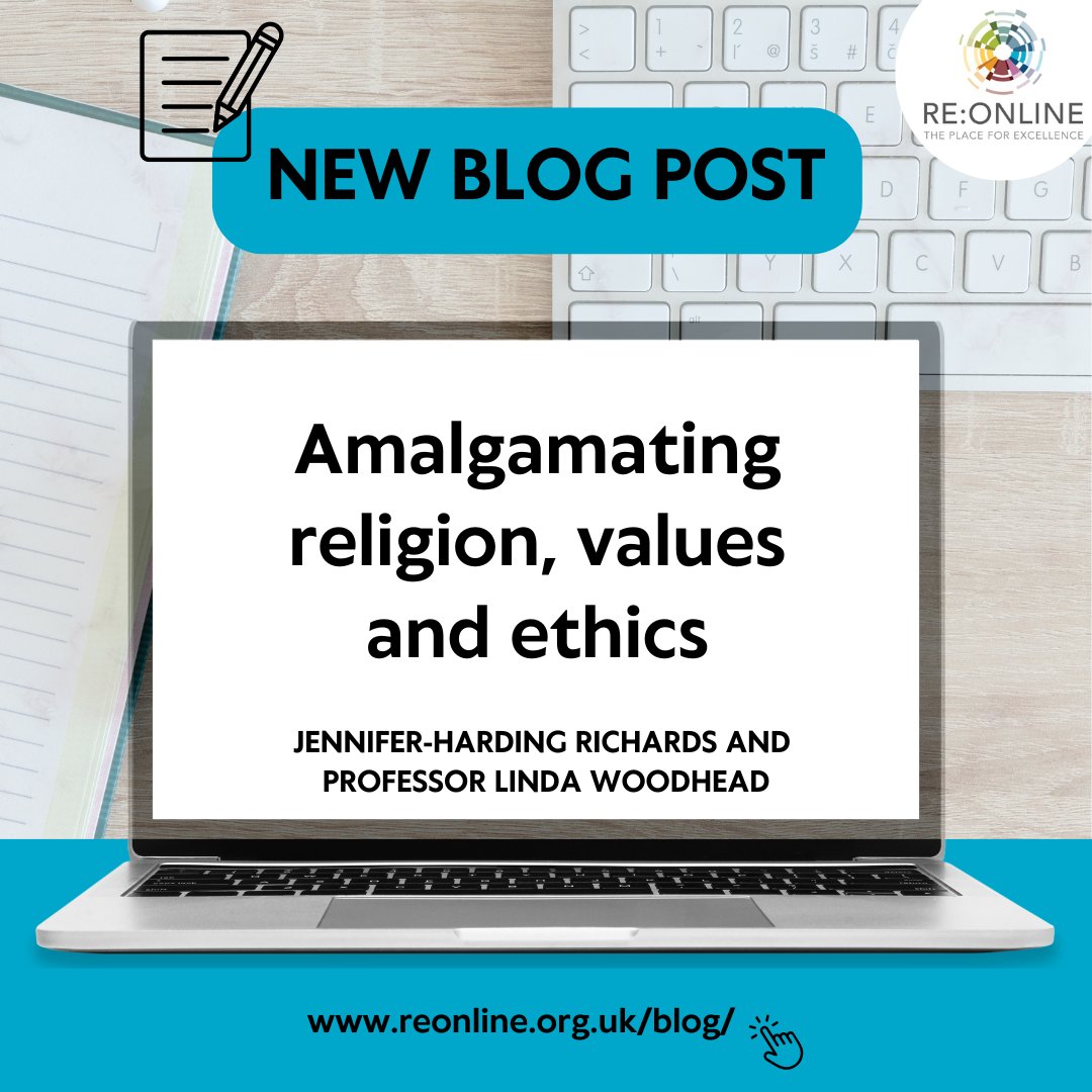 What are the ‘values’ and ‘ethics’ in the new Welsh Religion, Values and Ethics curriculum? Jennifer Harding- Richards and Professor Linda Woodhead explain... 

#TeamRE #TeachingResources