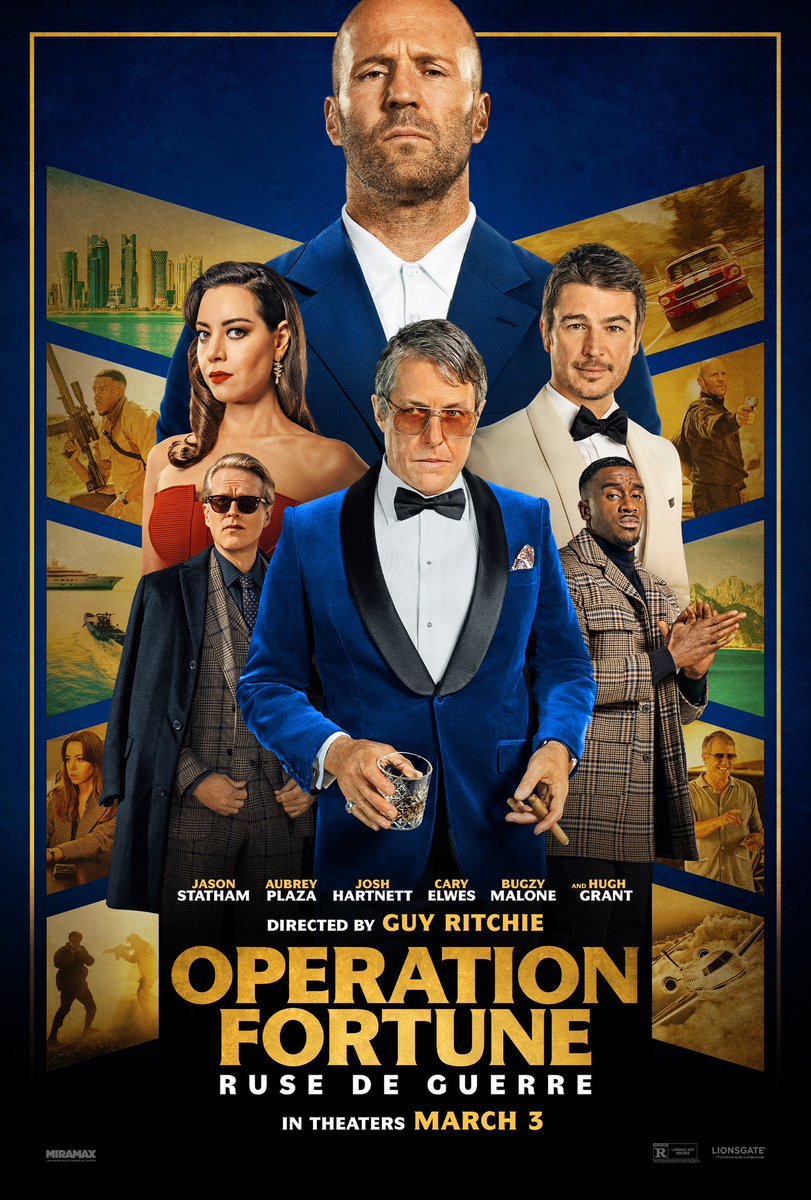 Who thinks Jason Statham is going to change up his acting for this role?
#OperationFortune 
#NowWatching 
#TheLongerTheBetterList