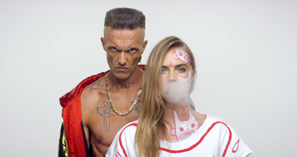 ExtractTurmeric's tweet image. Have you seen @DieAntwoord
&apos;s #UglyBoy ft. @CaraDelevingne