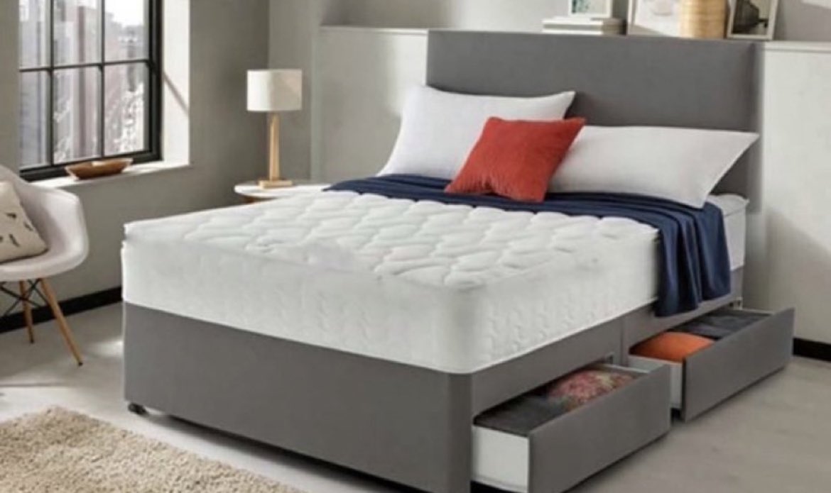 This divan bed with headboard and mattress has up to 48% OFF!! Check it out here ➡️ awin1.com/cread.php?awin…