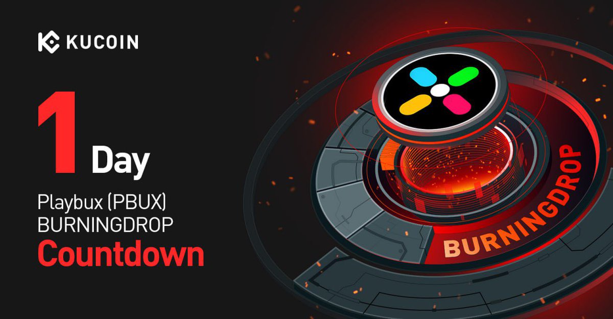📢 1️⃣ hari tersisa hingga Playbux Proyek $PBUX dengan #BurningDrop ! 👉 kucoin.com/earn/x-lockdrop ✍️Berbagi dengan kami jika Anda memiliki saran/komentar untuk BurningDrop. Terimakasih atas dukunganmu!