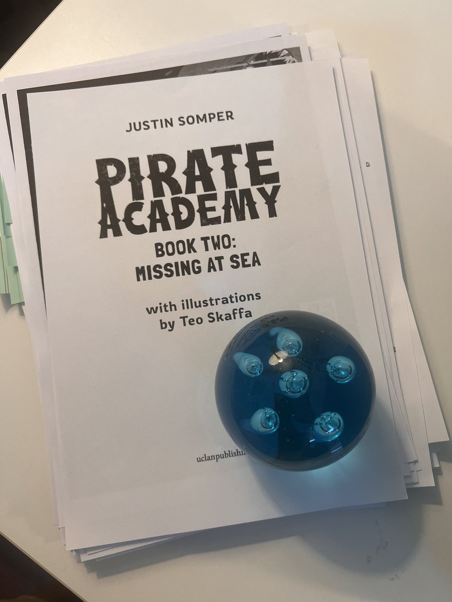 Time for a bit of proof reading! Not long now until Pirate 🏴‍☠️ Academy Book 2 sails forth! July in fact.