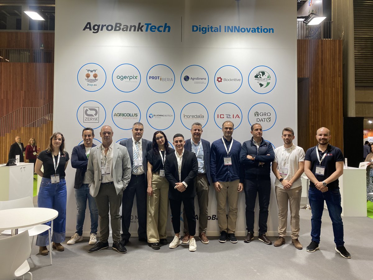 AgroBank_CABK's tweet photo. ¡IV edición de Food 4 Future @expofoodtech! 

⏰ Startups de #agrotech hacen su pitch de 12:30-14h.  

Gracias a @ingredalia, #lucasbiotech, @vinok_es, @protiberia, @blocknitive, #iczia, #agrocaptur, #neboda, @zeryaspain, #3top, #agrolinera, @agricolus_es y @bio2C https://t.co/NsTlUMOdZv