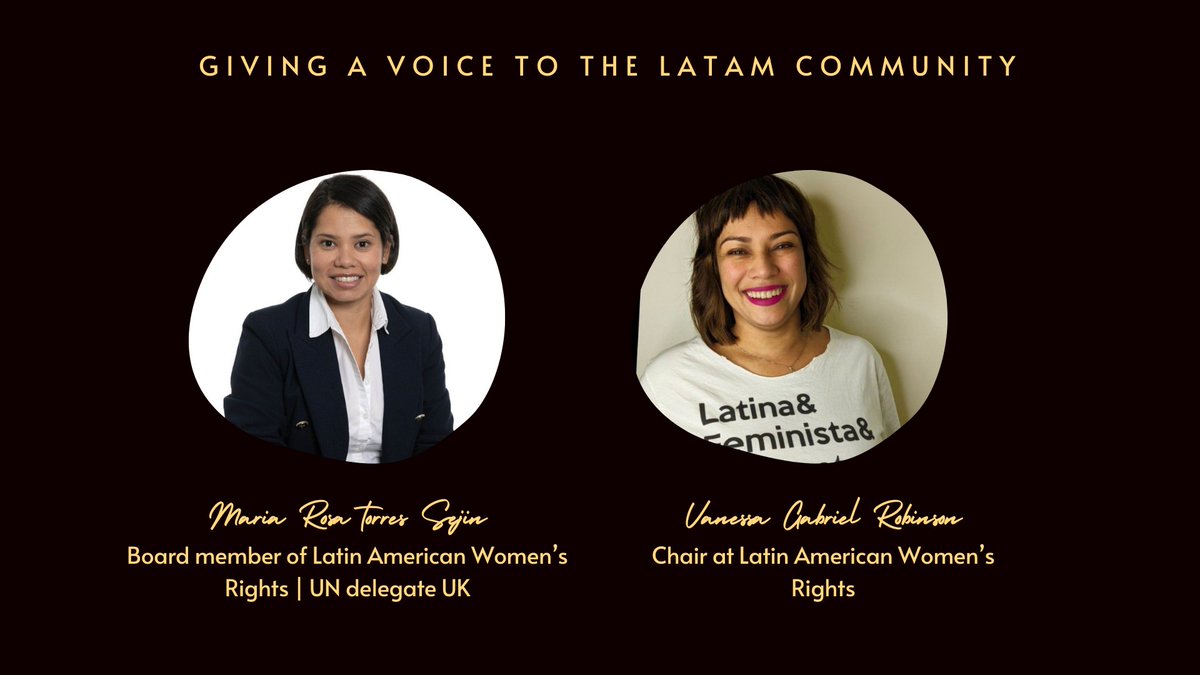drmonicachavez's tweet photo. Join an enlightening conversation on Thurs 2/5 5pm BST: Giving a Voice to the LATAM Community. 
We will explore issues surrounding Latin American representation, featuring two inspiring guests. 
Register: https://t.co/sAjRjFDxnl https://t.co/DlVInC08ny