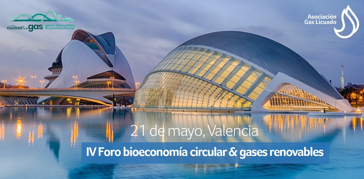 ¡Nos vamos a Valencia! Estamos muy felices de anunciar que nos sumamos al IV Foro de Bioeconomía Circular y Gases Renovables de @ciudadatodogas, y que participaremos en su mesa redonda biogás y biometano. 📆 21 de mayo de 2024 🎟️ ivforo.miciudadatodogas.com