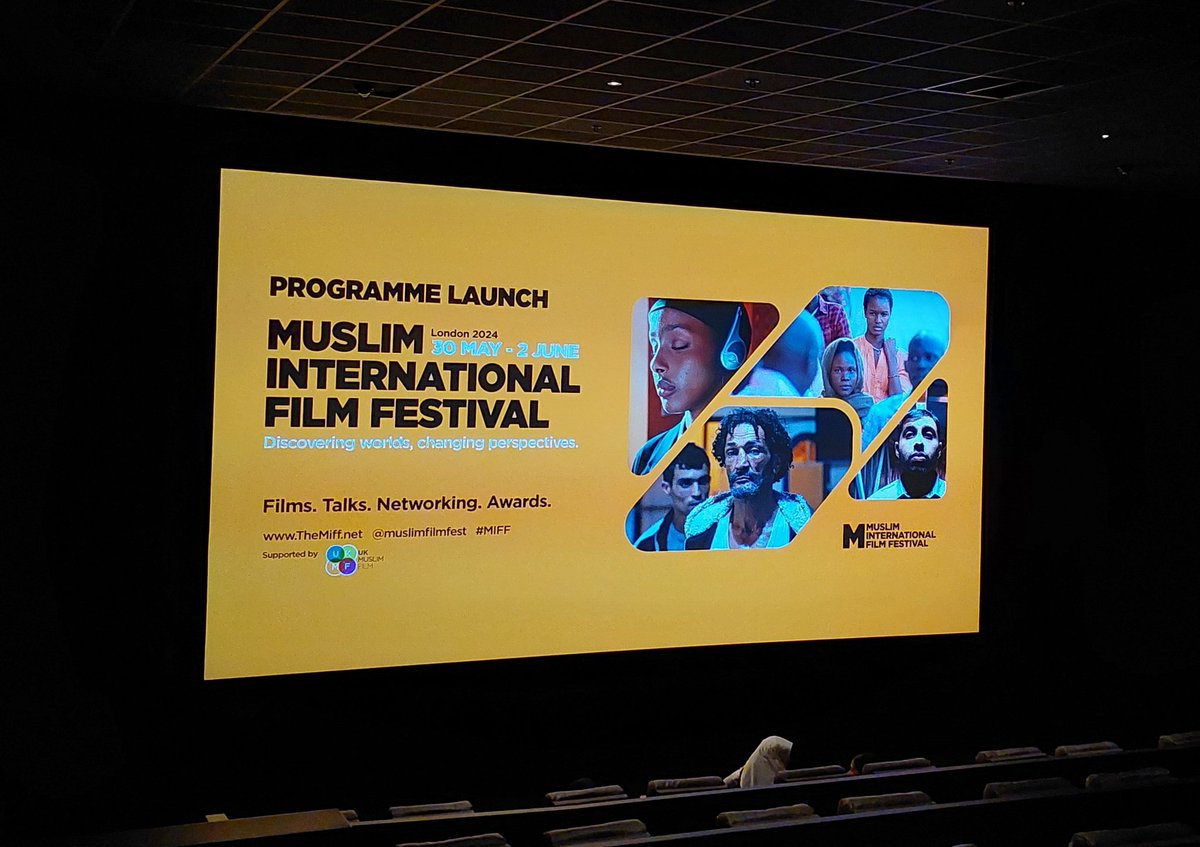 🔥 This morning we are launching the inaugural Muslim International Film Festival programme at Odeon Leicester Square 🔥 #MIFF
