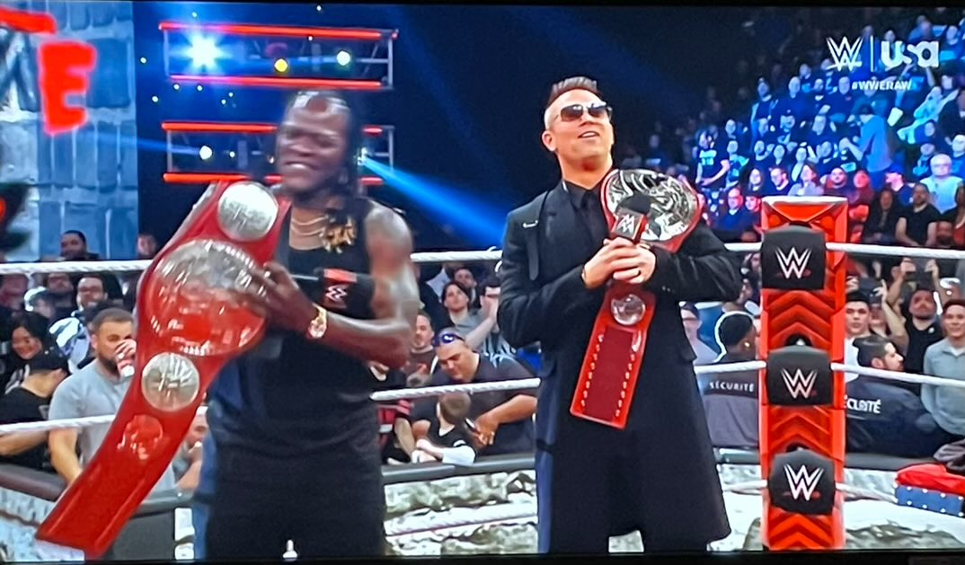 No matter the year, regime, city, or show, The Miz finds a way to stay over as a top mid carder. #WWERaw